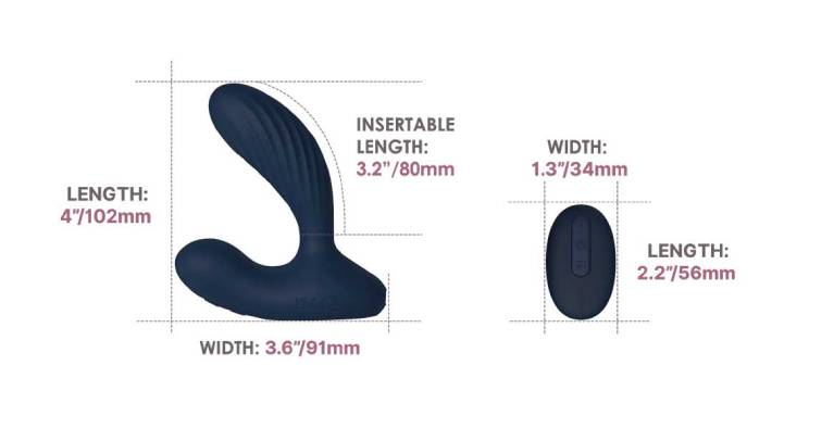 Svakom Vick Neo 2 – Máy Massage Hậu Môn Tuyến Tiền Liệt Sưởi Ấm Điều Khiển App